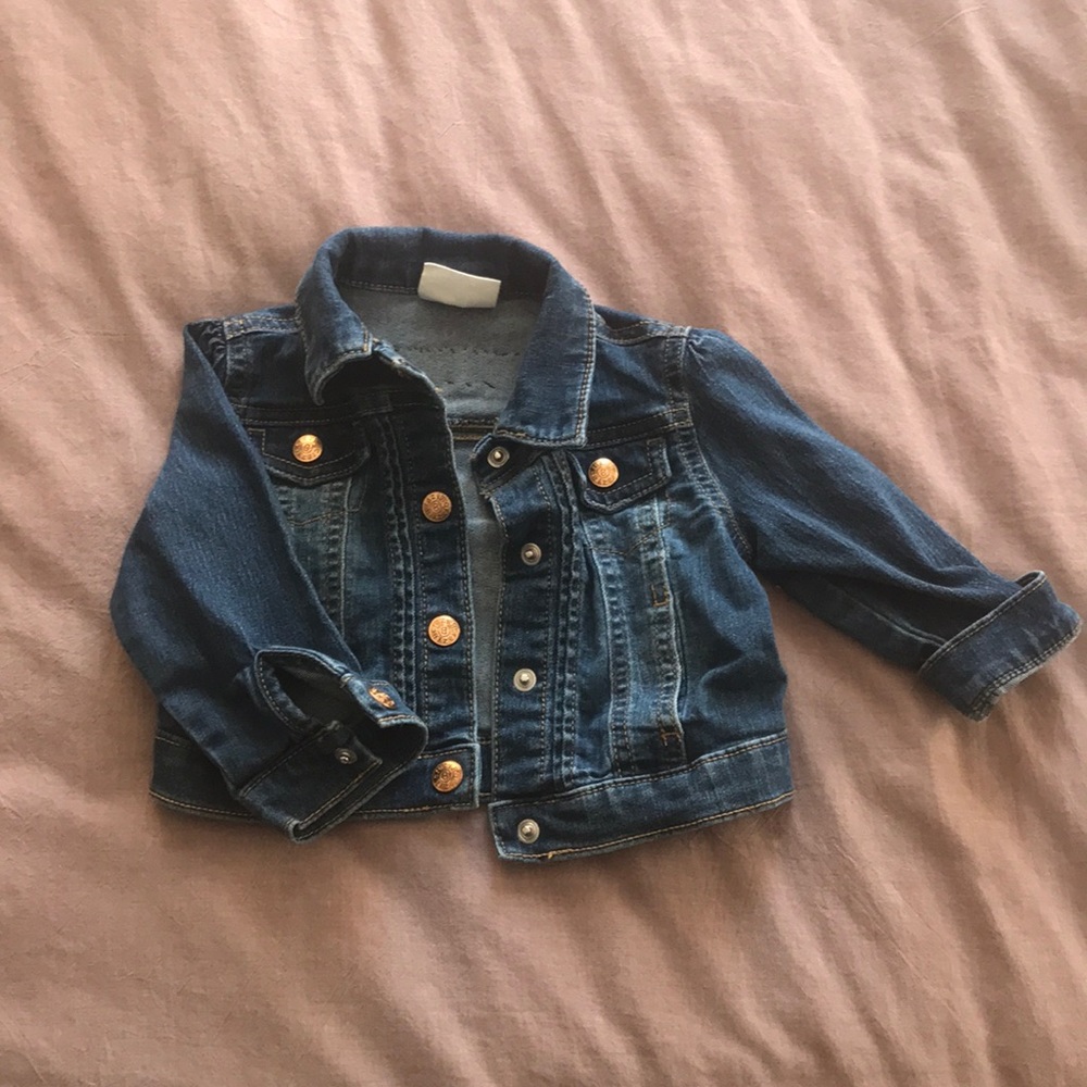Custom toddler jean jacket